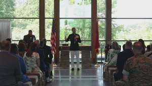 Chief Warrant Officer 5 Adam Bergeron Retirement Ceremony
