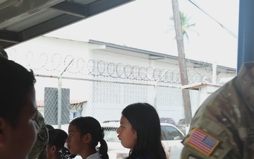U.S. Navy holds health fair for school in Panama