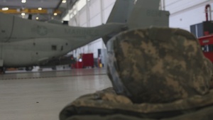 B-Roll: Marines and Sailors with 3rd MAW host 182nd Airlift Wing medical training
