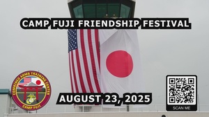 Camp Fuji Friendship Festival 2025 Promo Video