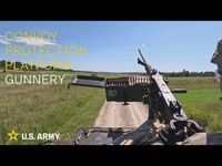 Convoy Protection Platform Gunnery