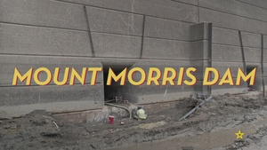Installation of Sill Plates at Mount Morris Dam