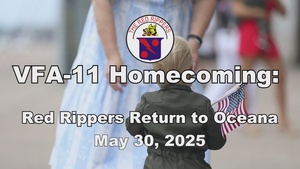 VFA-11 “Red Rippers” Homecoming