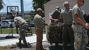 45th CES installs sod at PSFB