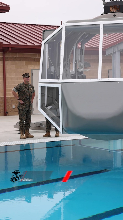 21 Area Training Tank Grand Opening Ceremony