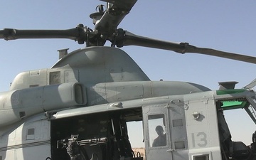 HMLA-369 conducts flight operations during SLTE 4-25