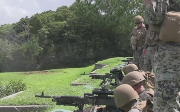 U.S. Marines Conduct M240 Bravo Range