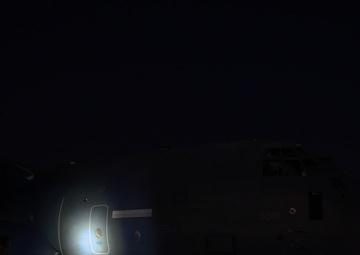 Look Out Below: Pararescuemen Jump From HC-130J Combat King II
