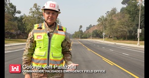 Army Corps of Engineers Returns Restored Temescal Canyon Road to City of Los Angeles