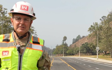 Army Corps of Engineers Returns Restored Temescal Canyon Road to City of Los Angeles