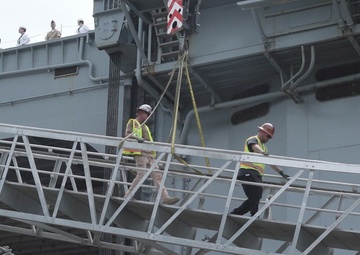 USS Iwo Jima (LHD 7) departs Naval Station Norfolk