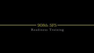 Members from 908th SFS conduct readiness training