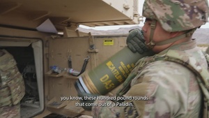 Forward Observers Conduct Joint Training Exercise at National Training Center