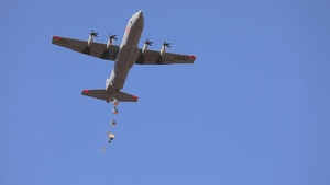 128th Quartermaster "Riggers" Conduct Joint Airborne Exercise With California Army National Guard Special Forces B-Roll