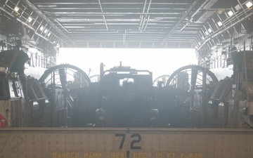 Marines Debarking USS SOMERSET (LPD 25)