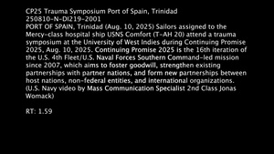 CP25 Trauma Symposium Port of Spain, Trinidad