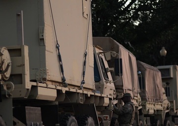 DC Guard patrols National Mall