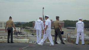 22nd MEU(SOC) | “Man the Rails” for Deployment