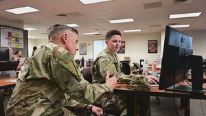 COIC Battle Staff supports 2/34 IBCT mobilization - B-ROLL