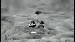 Coast Guard Air Station Traverse City rescues 4 children from a rock in Lake Superior offshore Black Beach Trailhead