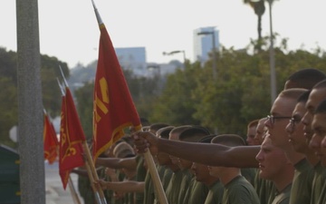 MCRD San Diego Echo Company Motivational Run