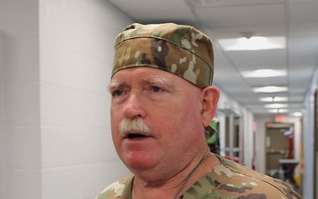 Army Reserve veterinarian talks about services provided during Healthy Broome