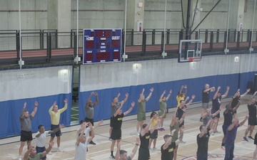 SD, HHS Sec. RFK, Jr. Participate in Fitness Check with Troops at Pentagon