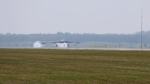 B-Roll: B-2 Spirit aircrew changeover at Northern Strike