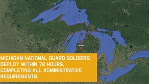 U.S. and Latvian Soldiers Strengthen Readiness Through Large-Scale Mobilization Training in Latvia and Michigan
