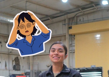 Hey, Airman! Changing a tire