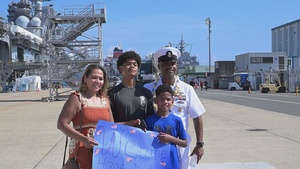USS Rushmore (LSD-47) Homecoming