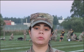 USAREUR-AF Best Squad Competition 2025 Stand Up Day One