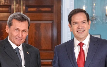 Secretary Rubio meets with Turkmenistan Foreign Minister Rashid Meredov