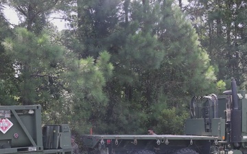 CLB-24 battalion field exercise: fuel convoy