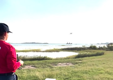 Coast Guard supports removal of abandoned vessel from Bohicket Creek in South Carolina