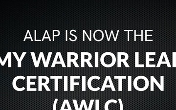 Army Warrior Leader Certification - Army Acquisition Corps (AWLC-ACQ)