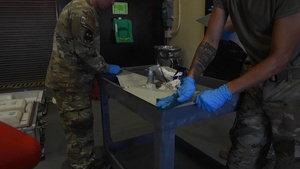 B-ROLL: 35th LRS and 137th SOW maintenance training