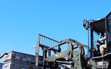 B-Roll: 137th SOW Airmen integrate with 35th LRS, MUNS