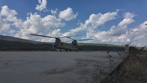 B-Roll: 2-501 1st Armored Division Combat Aviation Brigade conducts aerial gunnery at Novo Selo Training Area, Bulgaria