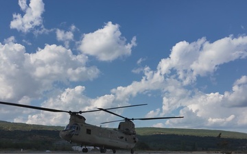 B-Roll: 2-501 1st Armored Division Combat Aviation Brigade conducts aerial gunnery at Novo Selo Training Area, Bulgaria