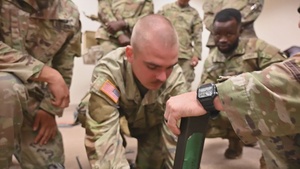 157th Infantry Brigade Trains 2/34 IBCT on CROWS at Fort Polk B-Roll