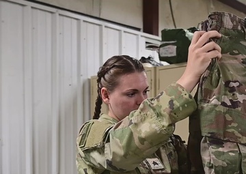 2/34 IBCT Soldiers Reflects on First Deployment During MOBEX III B-Roll