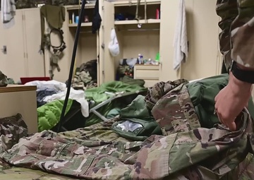 2/34 IBCT Soldier Shares Experience Preparing for First Deployment B-Roll