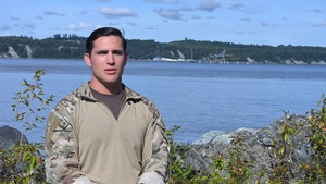 U.S. joint service explosive ordnance disposal teams conduct foreign material exploitation during Arctic Edge 2025