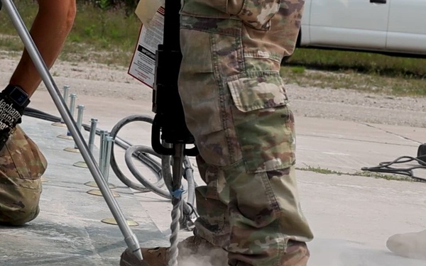 B-Roll: Rapid Airfield Damage Recovery at Northern Strike 25-2