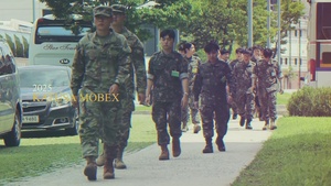 Former KATUSAs undergo mobilization exercise at Camp Humphreys
