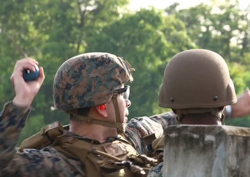 Camp Blaz and CLC-34 Marines conduct first grenade range on Camp Blaz Skaggs UTC