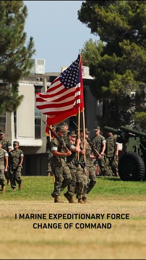 I MEF Change of Command Ceremony 2025