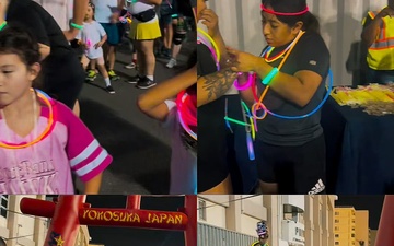 CFAY MWR Hosts Glow Run