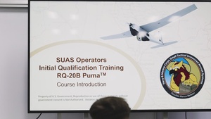5th ANGLICO Marines participate in sUAS integration course